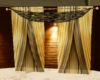 Golden drapes/curtains