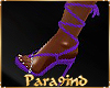 P9)"TAM" Purple Heels