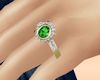 CS Emerald Diamond Ring