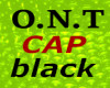 O.N.T  CAP  BLK