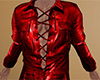 Red Leather Shirt (M)