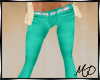 Taylor Pants Turquoise
