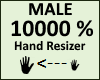 Hand Scaler 10000% Male