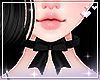 Bow choker black
