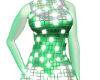 Futuristic Dress Green