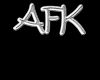 Overhead AFK sign