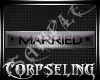 Married Tag - Silver