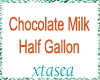 Chocolate Milk half Gal