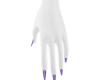 Lavender Coffin Nails