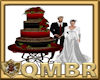 QMBR Vamp Wedding Cake