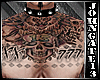 X - Skull 13 Full Tattoo