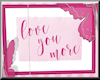 [LM]LoveYouMore Wall Art