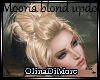 (OD) Mooria blond updo