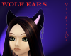 Wolf ears Black with key