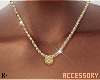 |< Saby Golden Necklace!