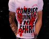 zombies t shirt