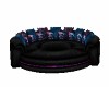 SkullfulyB-Round Couch
