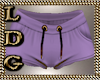 Purple Short Shorts