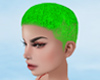 Shaved hair |neon green