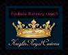 Fuchsia Nursery Couch