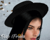 Hair Selena Black+Hat