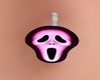 screams pink belly ring