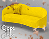 Gold Shaped Sofa