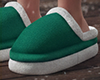 Slippers Green