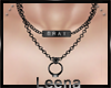 L. Brat V2 ring necklace