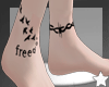 freedom feet & tattoo m
