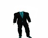 Teal/B Full Suit & Shoe