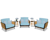 trio chairs/poses