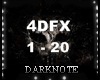 Dark eff 4DFX 1- 20 DJ