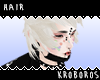 -T. Spikey albino hair