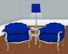 Chairs-Lamp Blue