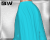 Turquoise Long Skirt