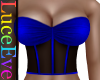 Blue Brizie Corset