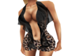 Elegant Leopard Dress