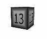 number 13 block,crate