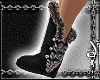 [W] Black fur boots