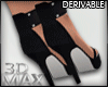 3DMAX! Isexy Black Heels