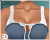 Denim Tie Tops