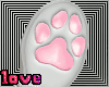 white paw mitten male