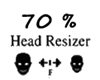 Scaler Head 70% M/F