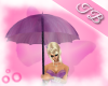TB-Pink Swirl Unbrella