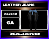 LEATHER JEANS