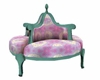 royal sofa pink & green