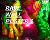 Psychedelic Rave Poster