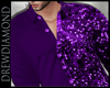 Dd- Glam Shirt Purple