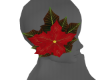 Christmas Hair Flower